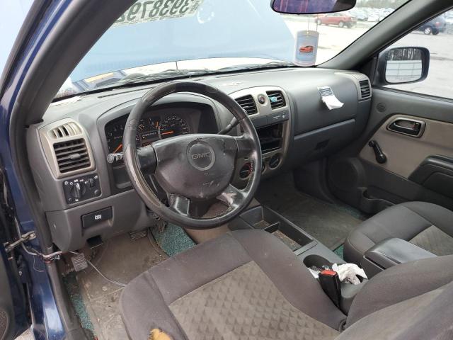 1GTCS148458226256 - 2005 GMC CANYON BLUE photo 8