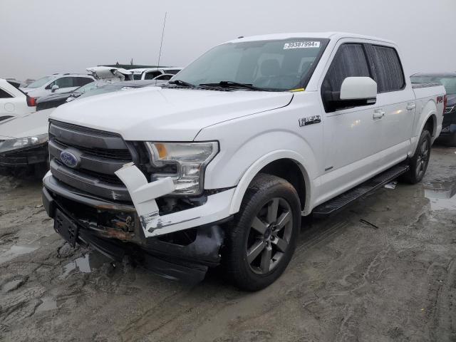 1FTEW1EGXFKD79960 - 2015 FORD F150 SUPERCREW WHITE photo 1