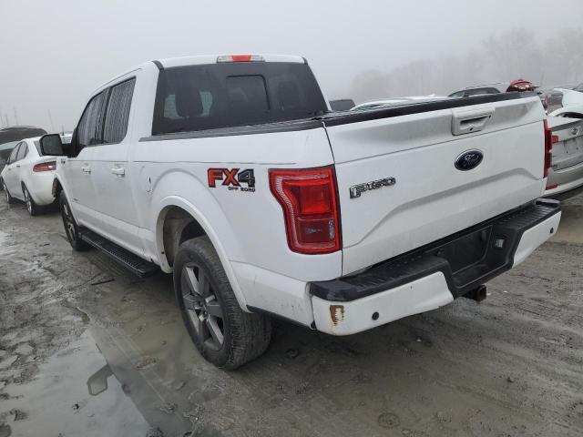 1FTEW1EGXFKD79960 - 2015 FORD F150 SUPERCREW WHITE photo 2