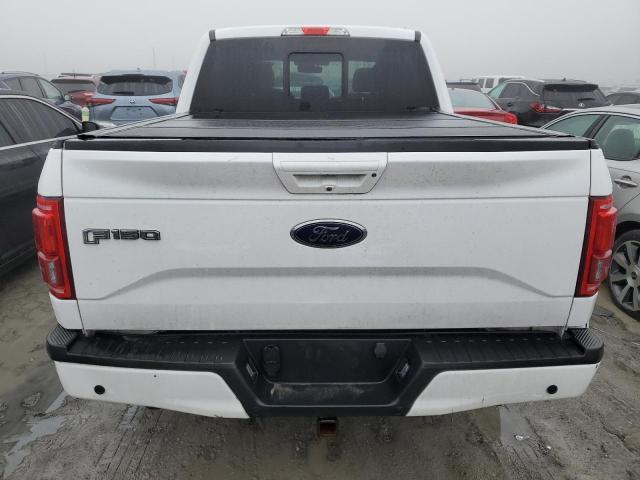 1FTEW1EGXFKD79960 - 2015 FORD F150 SUPERCREW WHITE photo 6