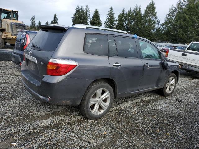 JTEES42AX82025304 - 2008 TOYOTA HIGHLANDER LIMITED GRAY photo 3