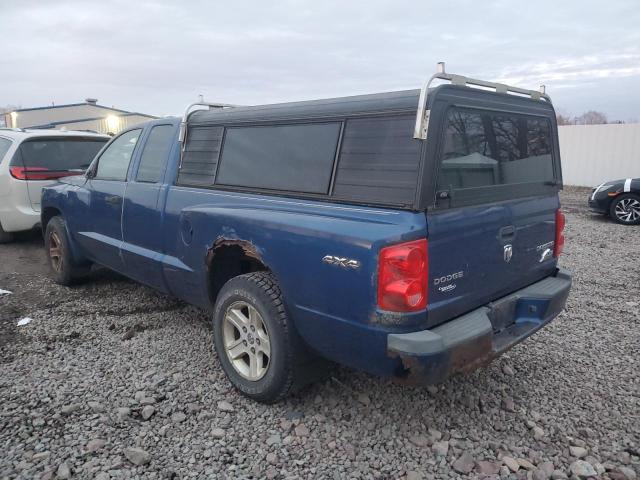 1D7HW32K39S726797 - 2009 DODGE DAKOTA SXT BLUE photo 2