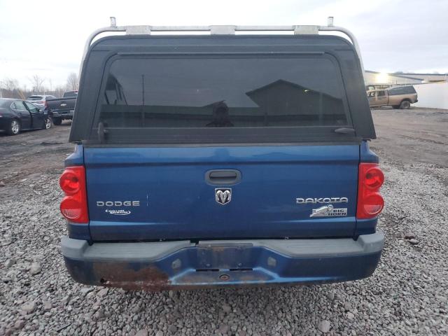 1D7HW32K39S726797 - 2009 DODGE DAKOTA SXT BLUE photo 6