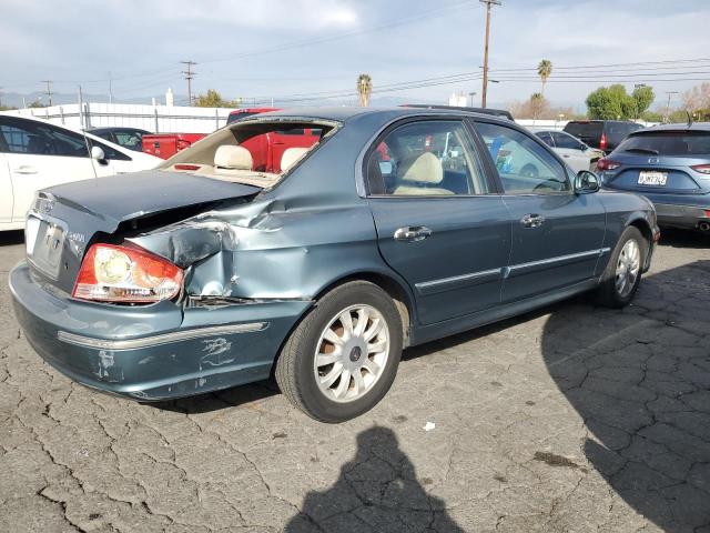 KMHWF35H04A985288 - 2004 HYUNDAI SONATA GLS GREEN photo 3