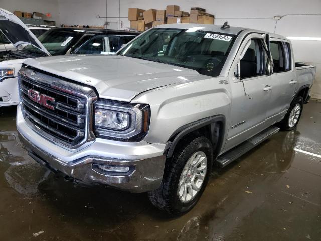 3GTU2MEC2HG387650 - 2017 GMC SIERRA K1500 SLE SILVER photo 1