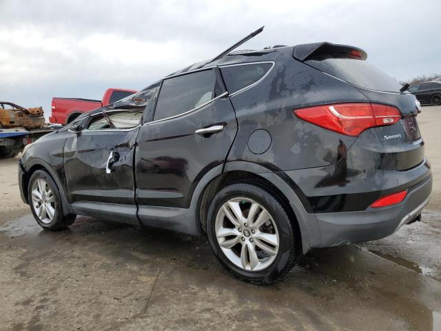 5XYZUDLA0DG072940 - 2013 HYUNDAI SANTA FE S BLACK photo 2