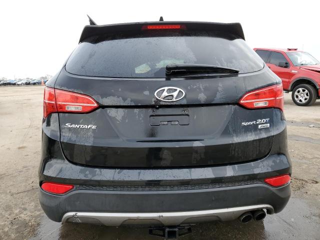 5XYZUDLA0DG072940 - 2013 HYUNDAI SANTA FE S BLACK photo 6