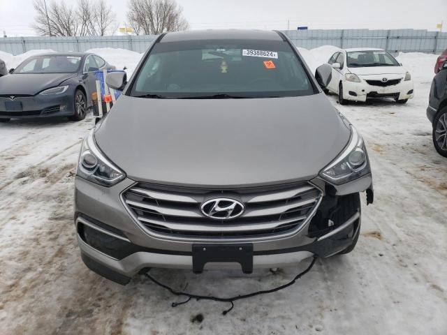 5XYZTDLB5HG442295 - 2017 HYUNDAI SANTA FE S GRAY photo 5