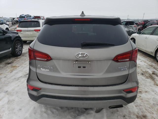 5XYZTDLB5HG442295 - 2017 HYUNDAI SANTA FE S GRAY photo 6