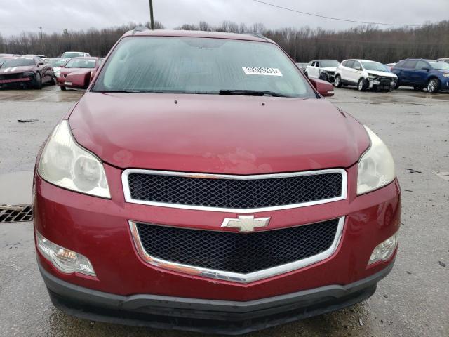 1GNKRGED1BJ226586 - 2011 CHEVROLET TRAVERSE LT BURGUNDY photo 5