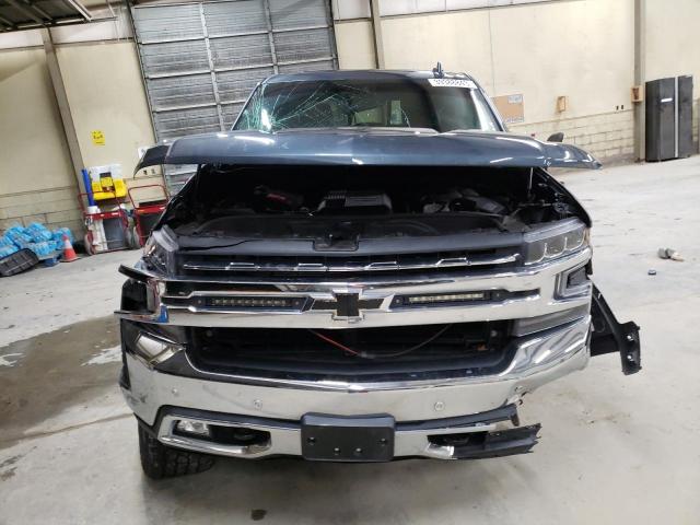 3GCUYGETXLG408737 - 2020 CHEVROLET SILVERADO K1500 LTZ BLUE photo 5