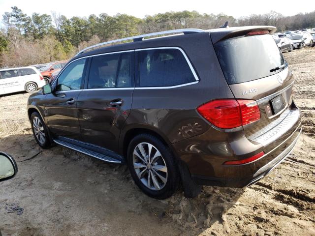 4JGDF6EE3FA580558 - 2015 MERCEDES-BENZ GL 450 4MATIC BROWN photo 2