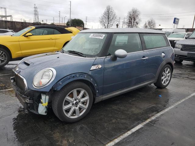 WMWZG3C54BTY35268 - 2011 MINI COOPER S CLUBMAN BLUE photo 1