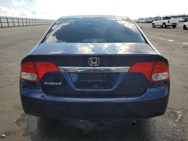 2HGFA1F58BH547789 - 2011 HONDA CIVIC LX BLUE photo 6