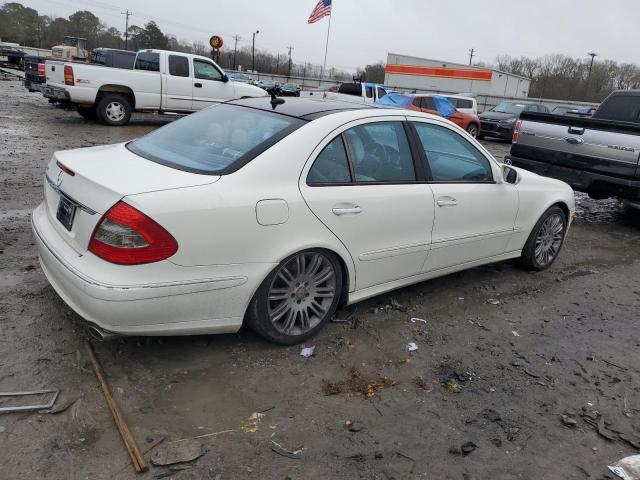 WDBUF72X48B203961 - 2008 MERCEDES-BENZ E 550 WHITE photo 3