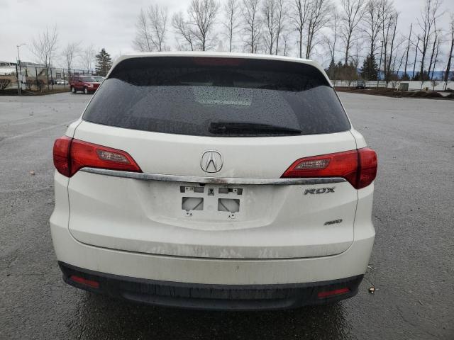 5J8TB4H32DL803394 - 2013 ACURA RDX WHITE photo 6