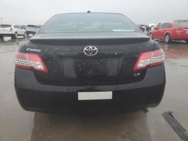 4T4BF3EK6AR056569 - 2010 TOYOTA CAMRY BASE BLACK photo 6