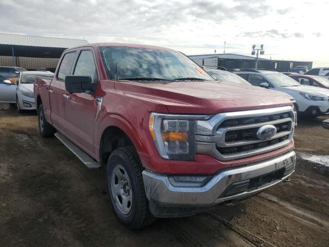 1FTFW1E87NKD09439 - 2022 FORD F150 SUPERCREW RED photo 4