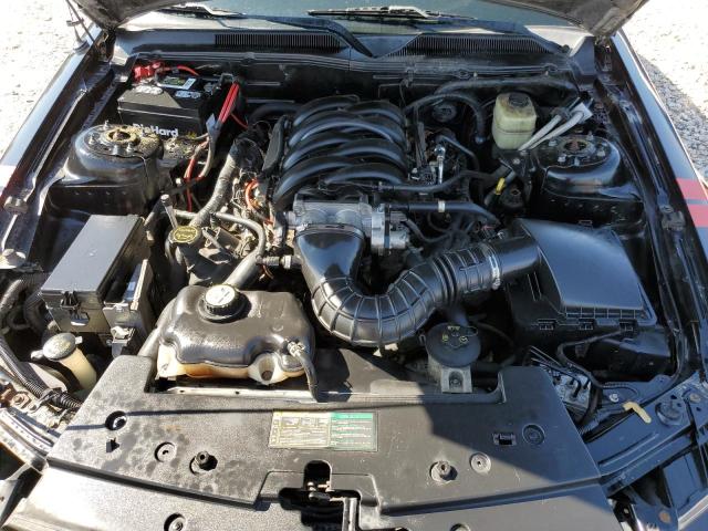 1ZVHT82H865217204 - 2006 FORD MUSTANG GT BLACK photo 11