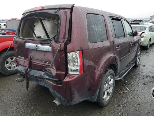 5FNYF3H42FB008623 - 2015 HONDA PILOT EX MAROON photo 3