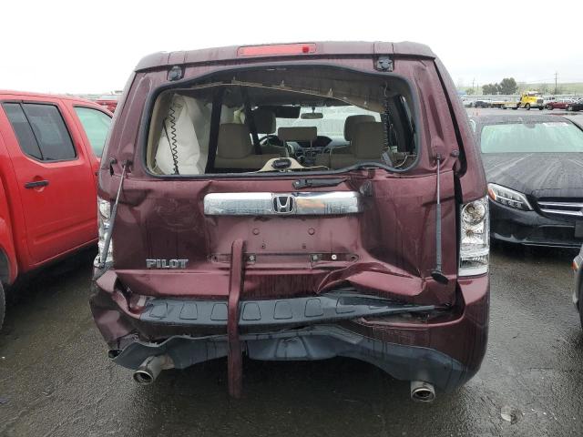 5FNYF3H42FB008623 - 2015 HONDA PILOT EX MAROON photo 6