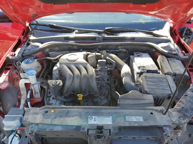3VW2K7AJ2FM350851 - 2015 VOLKSWAGEN JETTA BASE 红色 照片 11