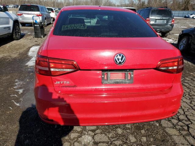 3VW2K7AJ2FM350851 - 2015 VOLKSWAGEN JETTA BASE 红色 照片 6