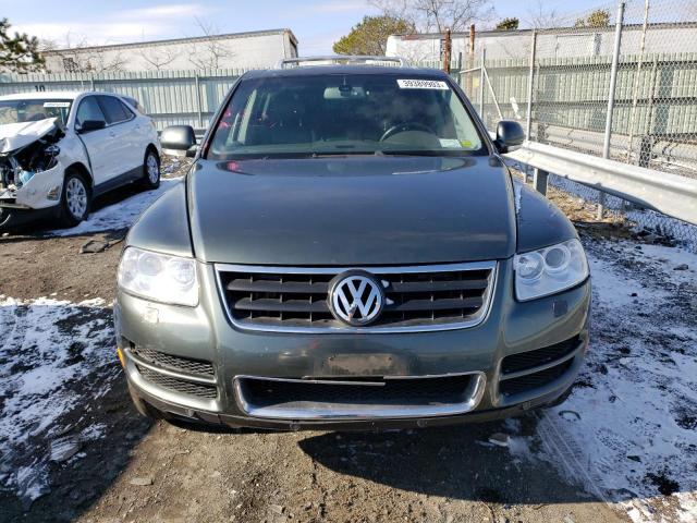 WVGCM67L24D015985 - 2004 VOLKSWAGEN TOUAREG 4.2 GREEN photo 5