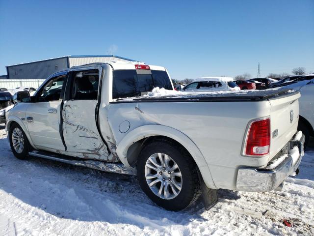 1C6RR7WT0GS283593 - 2016 RAM 1500 LONGHORN WHITE photo 2