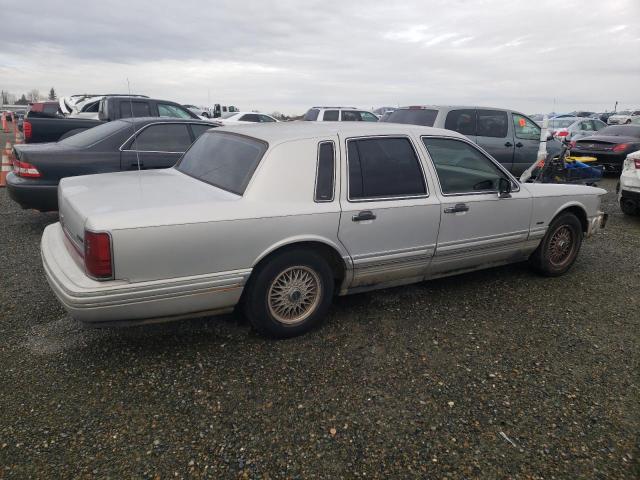 1LNCM83W8MY789825 - 1991 LINCOLN TOWN CARTIER SILVER photo 3