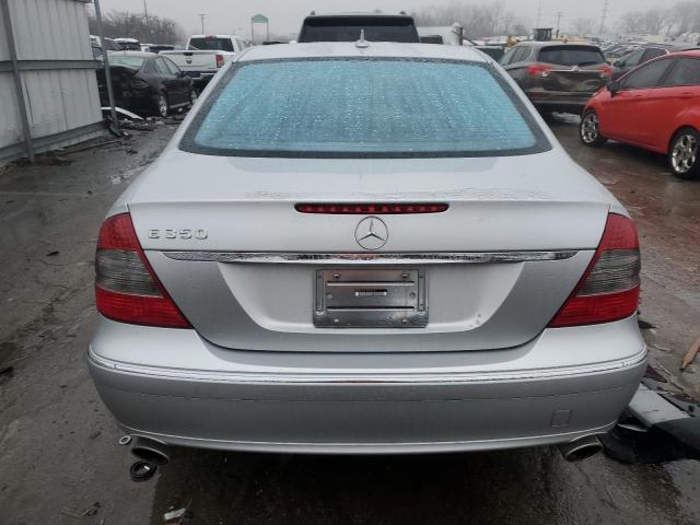 WDBUF56XX7B075271 - 2007 MERCEDES-BENZ E 350 SILVER photo 6