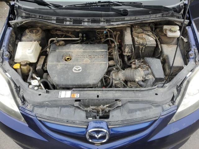 JM1CR29L890337766 - 2009 MAZDA 5 BLUE photo 12