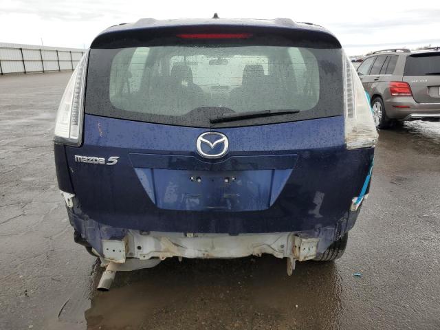 JM1CR29L890337766 - 2009 MAZDA 5 BLUE photo 6