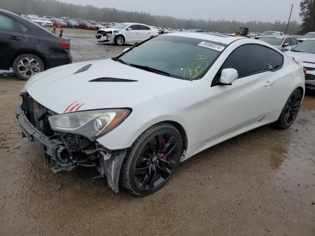 KMHHU6KJ9DU091747 - 2013 HYUNDAI GENESIS CO 3.8L WHITE photo 1