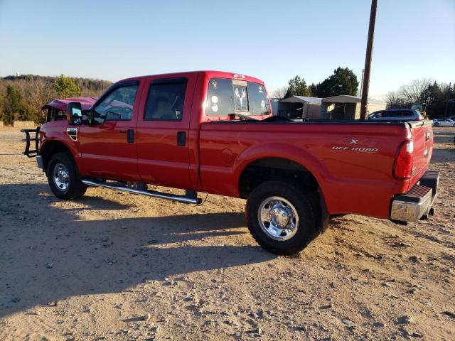 1FTSW21R89EB09323 - 2009 FORD F250 SUPER DUTY RED photo 2