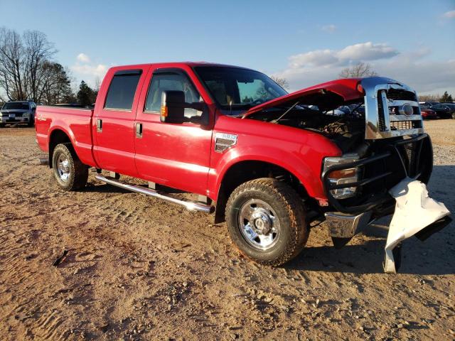 1FTSW21R89EB09323 - 2009 FORD F250 SUPER DUTY RED photo 4