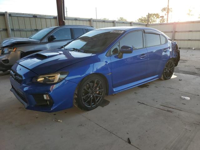 JF1VA1C61K9829561 - 2019 SUBARU WRX PREMIUM BLUE photo 1