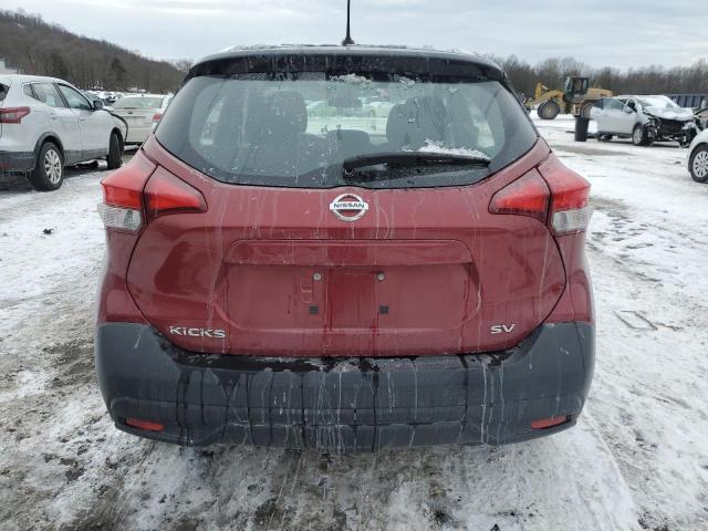 3N1CP5CU3JL546352 - 2018 NISSAN KICKS S MAROON photo 6