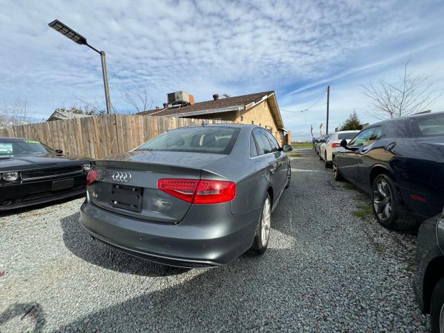 WAUEFAFL6FN006163 - 2015 AUDI A4 PREMIUM PLUS GRAY photo 4