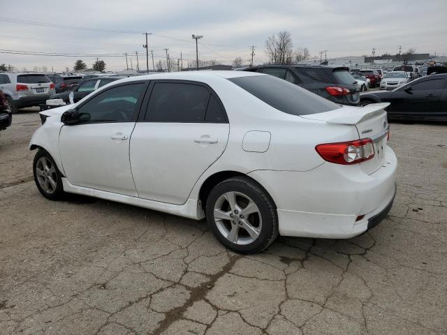 2T1BU4EE7DC995591 - 2013 TOYOTA COROLLA BASE WHITE photo 2