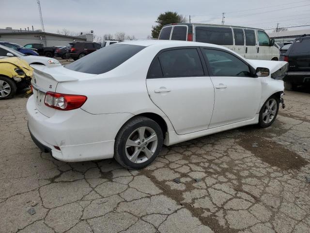 2T1BU4EE7DC995591 - 2013 TOYOTA COROLLA BASE WHITE photo 3