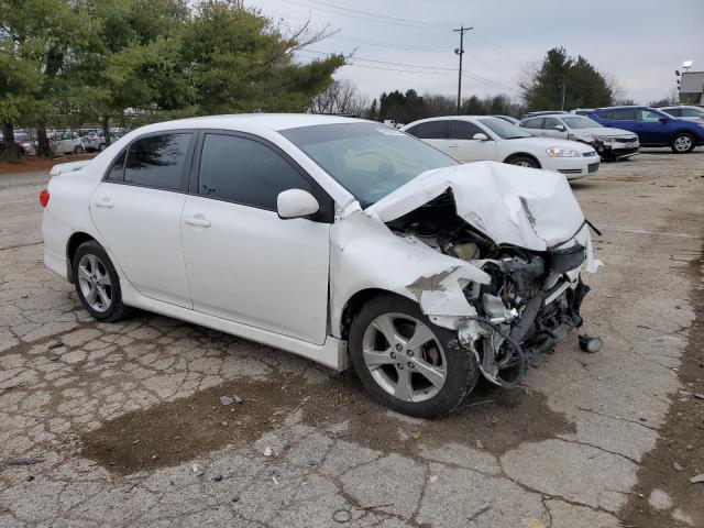 2T1BU4EE7DC995591 - 2013 TOYOTA COROLLA BASE WHITE photo 4