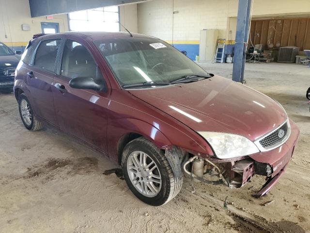 1FAHP37N37W153132 - 2007 FORD FOCUS ZX5 MAROON photo 4