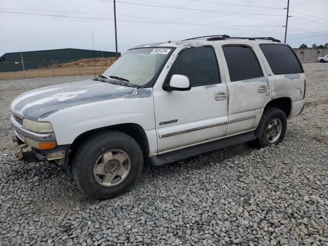 1GNEC13ZX2J237290 - 2002 CHEVROLET TAHOE C1500 WHITE photo 1