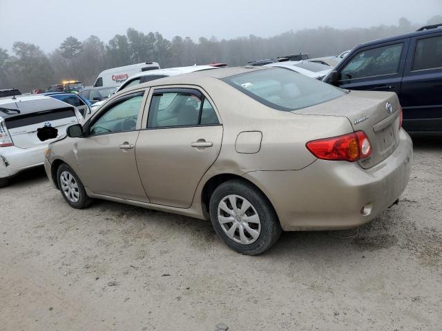 1NXBU4EE5AZ279587 - 2010 TOYOTA COROLLA BASE TAN photo 2