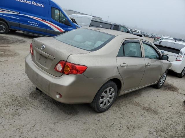 1NXBU4EE5AZ279587 - 2010 TOYOTA COROLLA BASE TAN photo 3