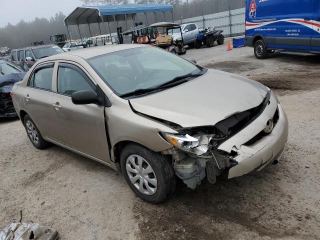 1NXBU4EE5AZ279587 - 2010 TOYOTA COROLLA BASE TAN photo 4