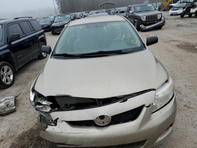 1NXBU4EE5AZ279587 - 2010 TOYOTA COROLLA BASE TAN photo 5