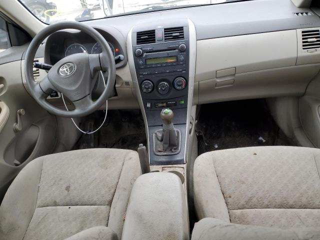 1NXBU4EE5AZ279587 - 2010 TOYOTA COROLLA BASE TAN photo 8