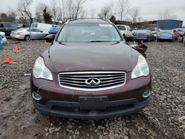 JN1BJ0HR8EM190142 - 2014 INFINITI QX50 MAROON photo 5